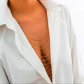 Multi-Strand Gold Chest Chain