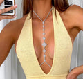 Diamond Pendant Body Chain